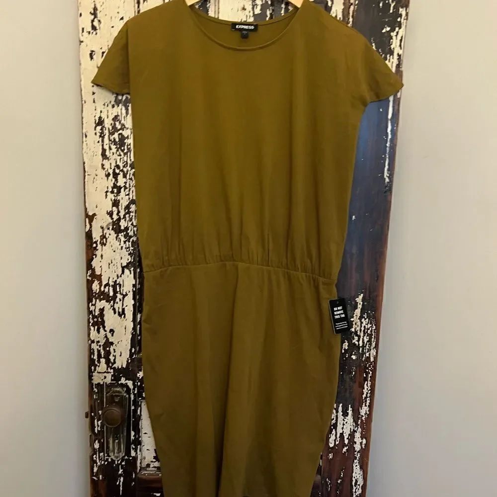 Women’s NWT Express casual cotton dress. Size Large.